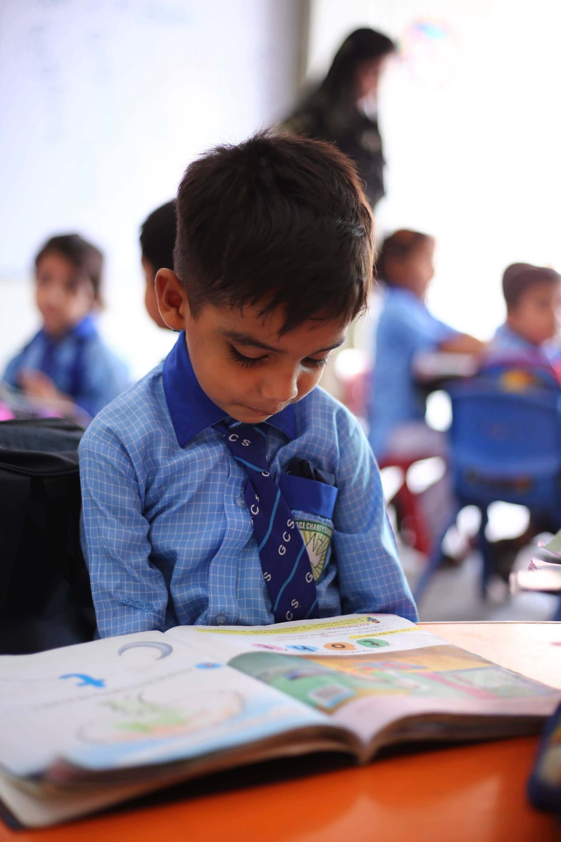 Students at Grace Charity School