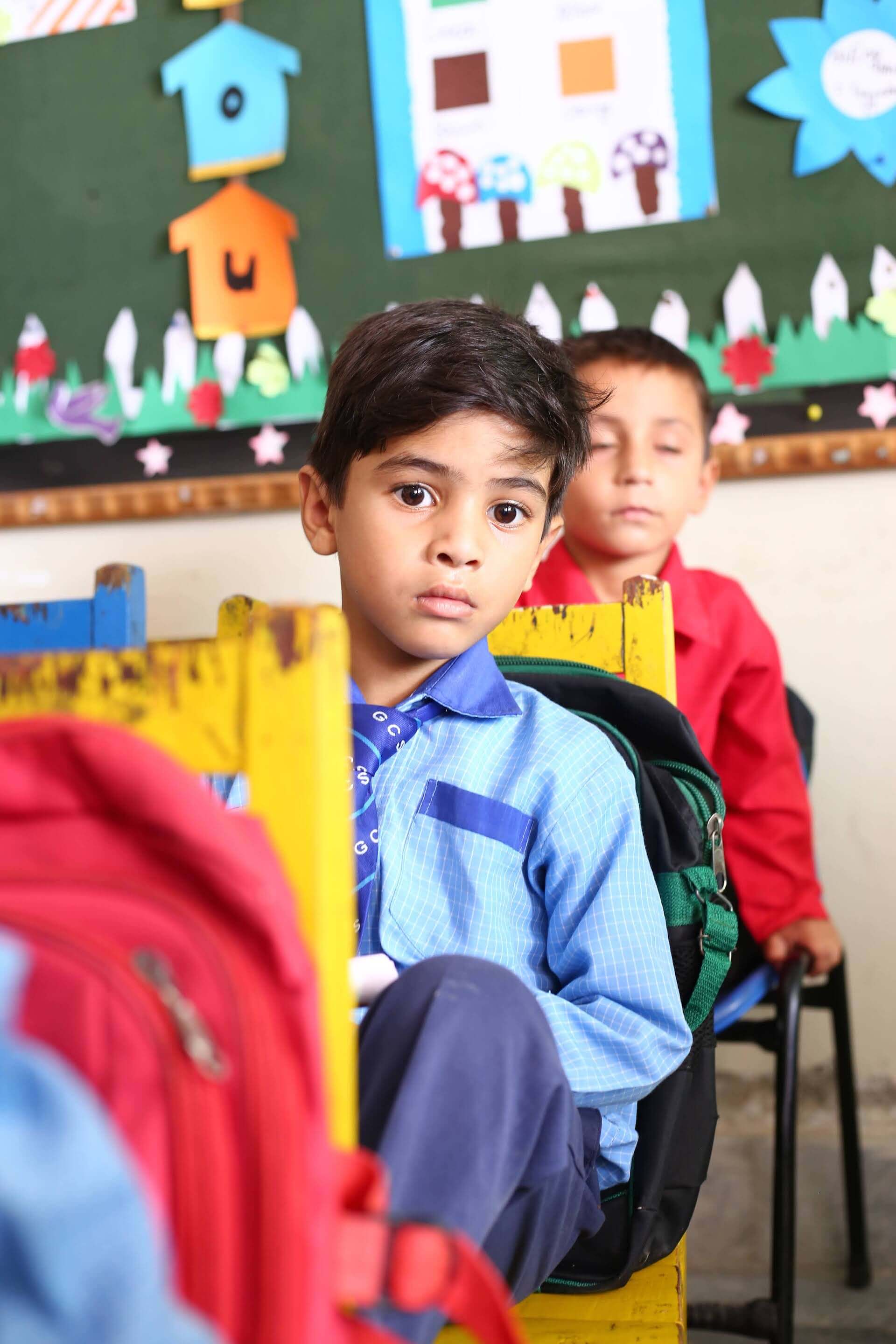 Students at Grace Charity School