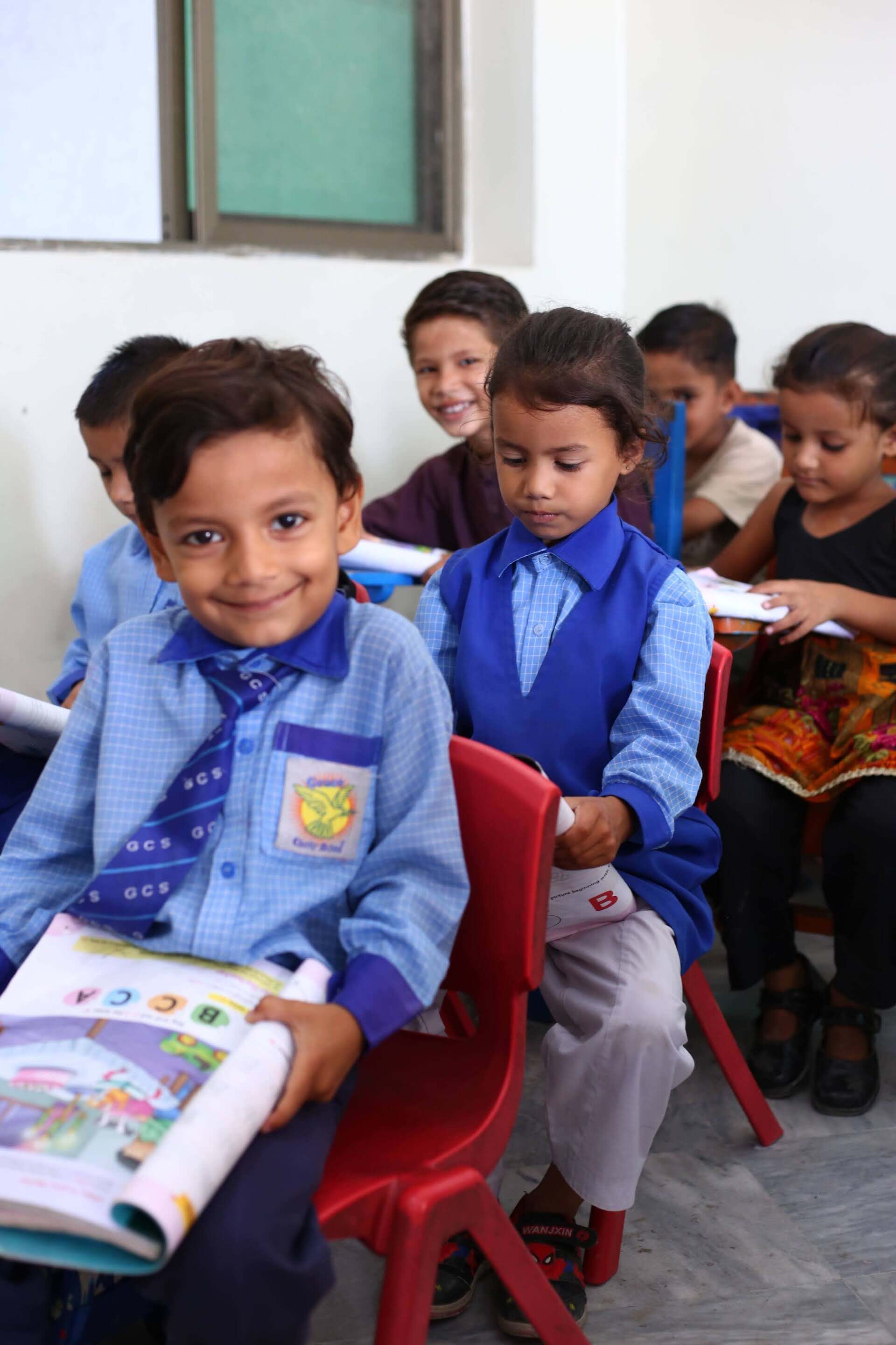 Students at Grace Charity School